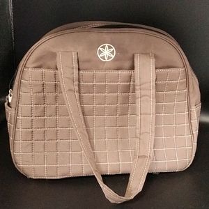 GAIAM quilted yoga tote bag